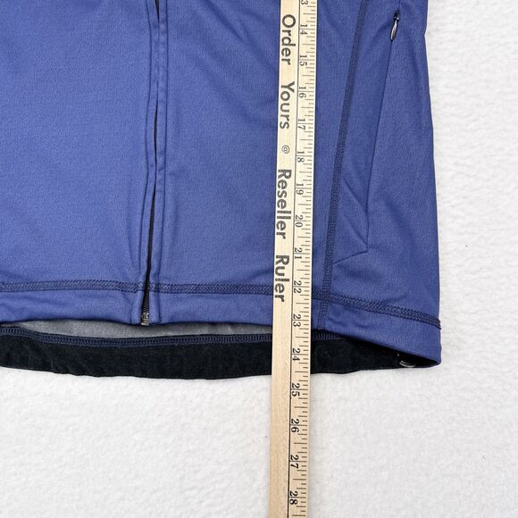 Mountain Hardwear Jacket Mens Size Medium Blue Soft Shell Waterproof Cycling - Picture 11 of 11